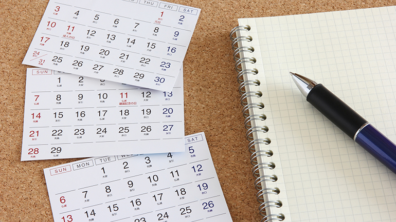建設業界の転職は計画的に 3ヶ月集中準備カレンダーを使おう